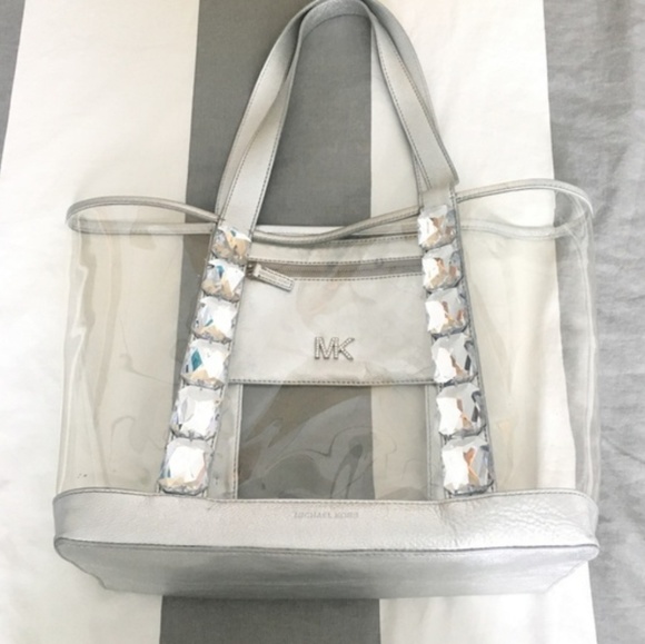 Michael Kors Handbags - Michael Kors Clear Gem Tote